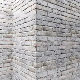 Brick wall with corners Masonry brick loft decorative panel